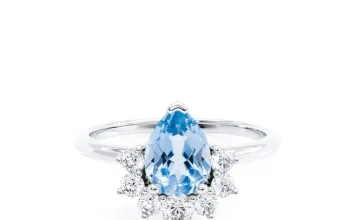 Aquamarine Diamond Rings with Cool, Refined Beauty Aquamarine diamond ring